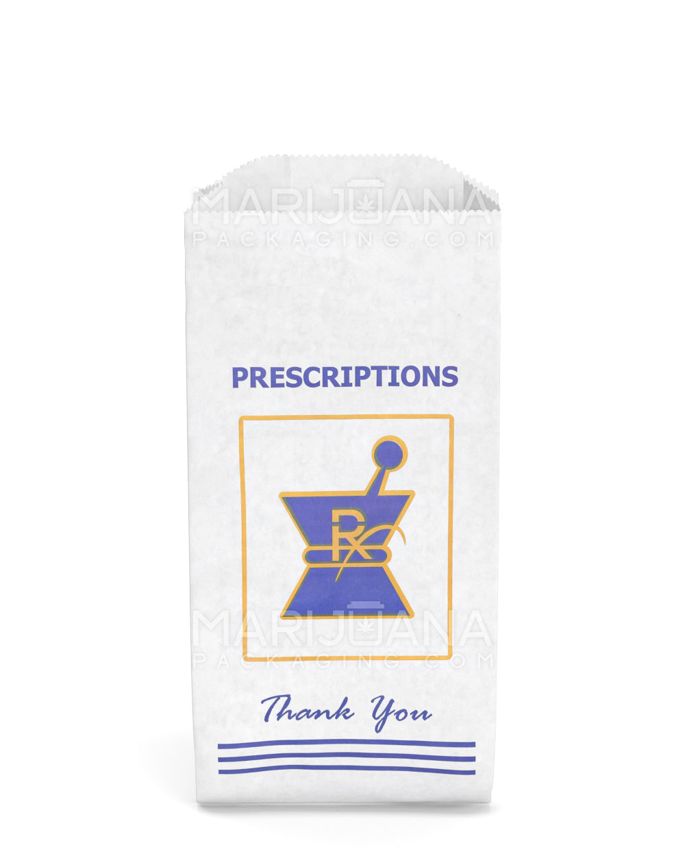 Pharmacy Prescription Bags | Medium - Kraft - 1000 Count - 5