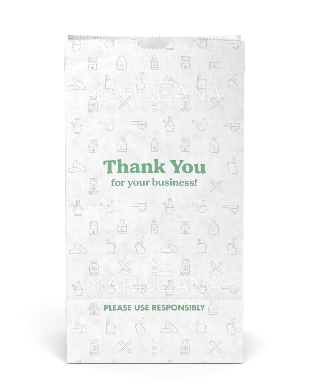 Thank You Bags | X Large - Kraft - 1000 Count - 5