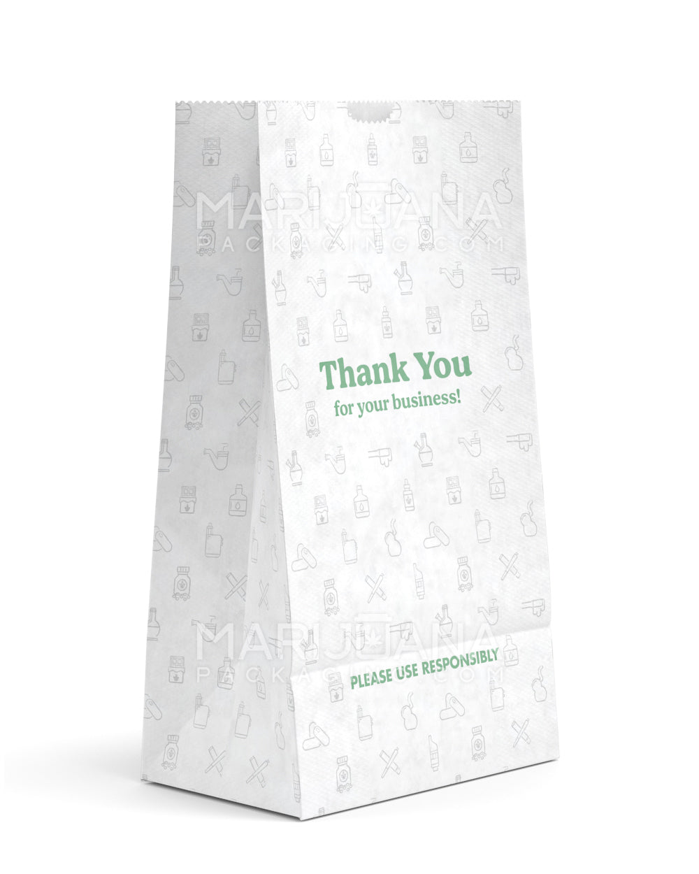 Thank You Bags | X Large - Kraft - 1000 Count - 1