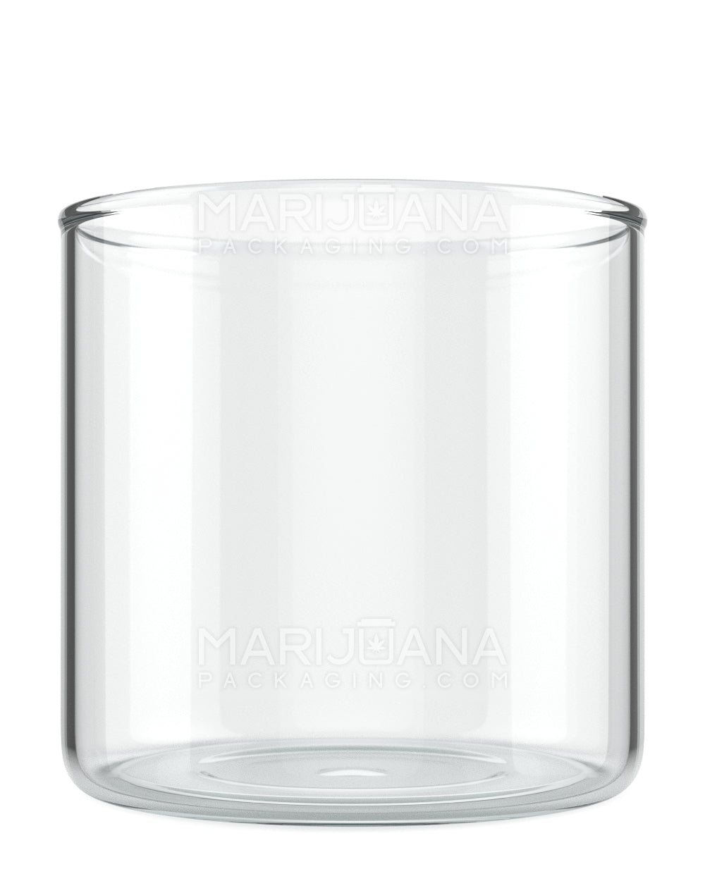 Wide Mouth Straight Sided Clear Glass Jars | 100mm - 18oz - 50 Count - 1