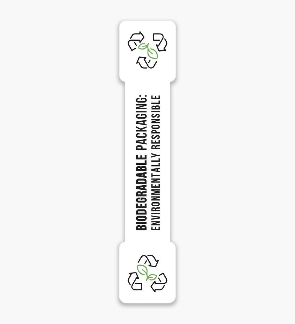 Biodegradable Labels Tamper Evident Dogbone