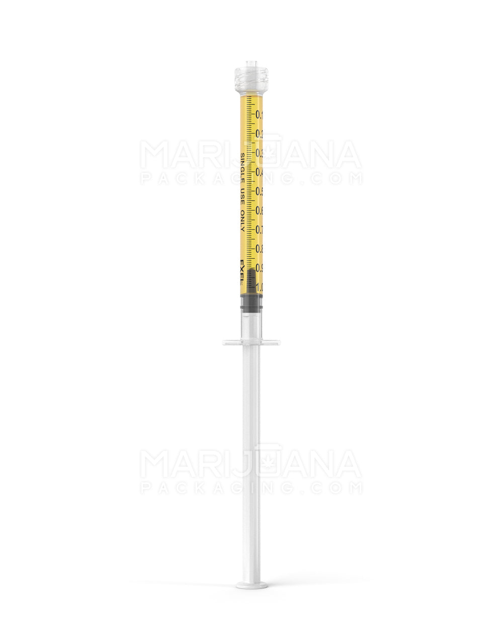 Luer Lock | Plastic Dab Applicator Syringes | 1mL - 0.1mL Increments - 100 Count - 2