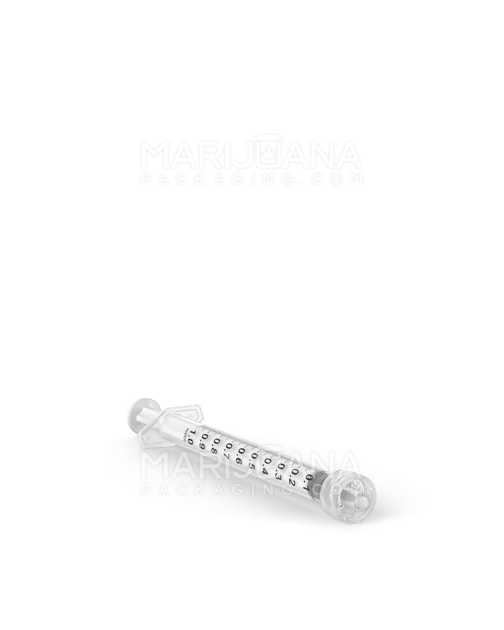 Luer Lock | Plastic Dab Applicator Syringes | 1mL - 0.1mL Increments - 100 Count - 4