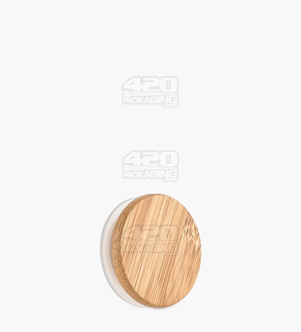 2oz Straight-Sided Clear Glass Screw Top Jars With White Lid 240/Box - 6