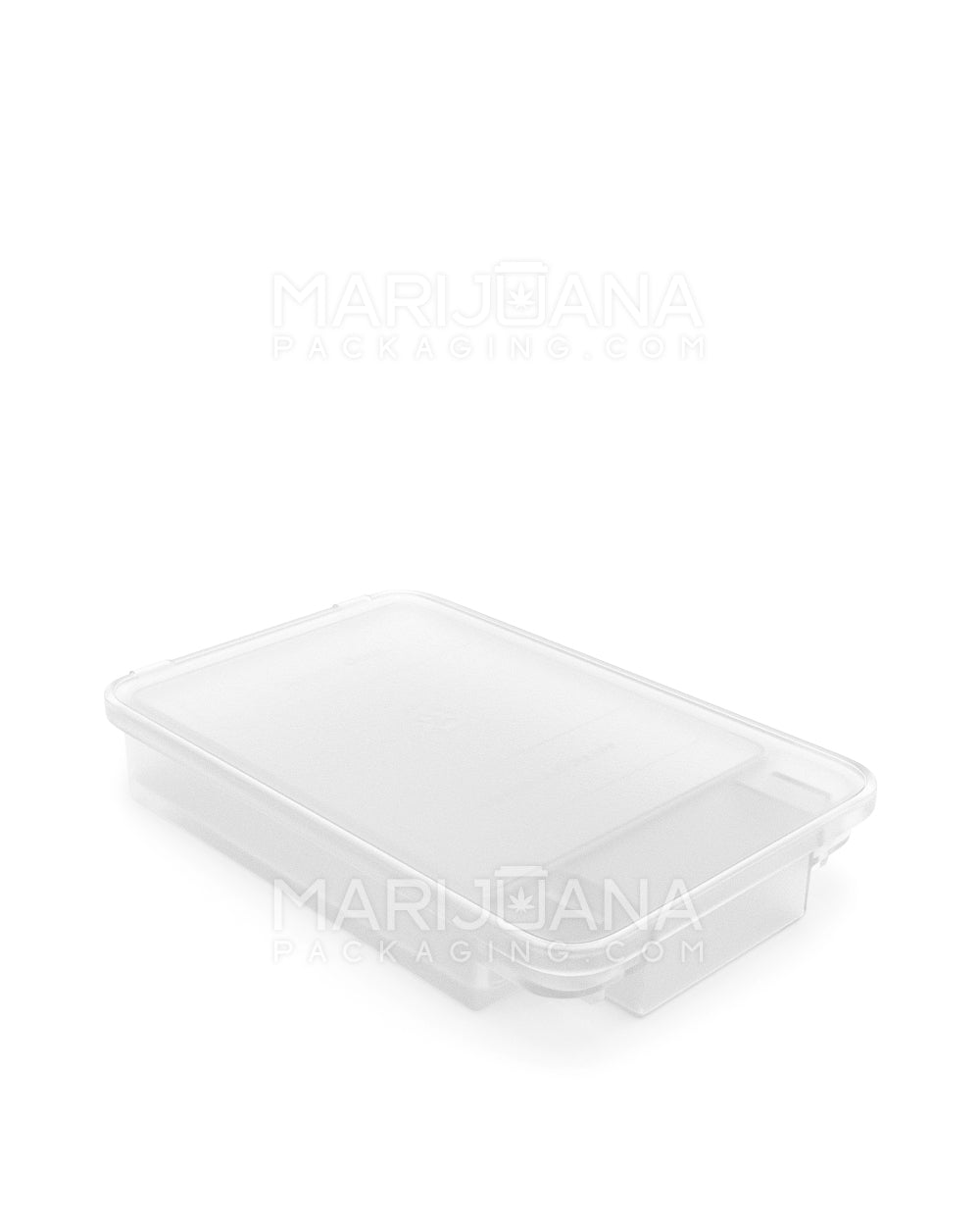 Child Resistant | Snap Box Edible & Pre-Roll Joint Case | Medium - Clear Plastic - 240 Count - 4
