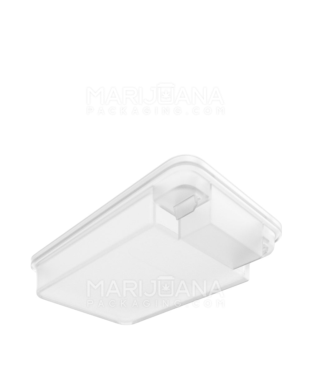Child Resistant | Snap Box Edible & Pre-Roll Joint Case | Medium - Clear Plastic - 240 Count - 7