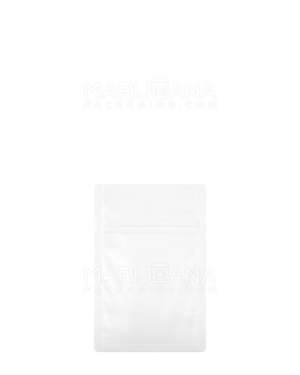 Tamper Evident Glossy White Mylar Bag | 3in x 4in - 1g | Sample - 1