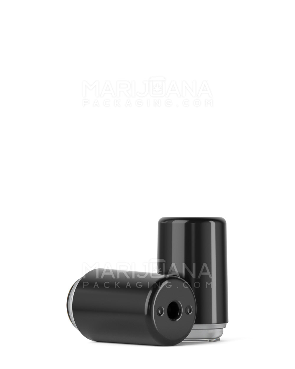 RAE Round Vape Mouthpiece for Hand Press Plastic Cartridges | Black Plastic - Hand Press | Sample