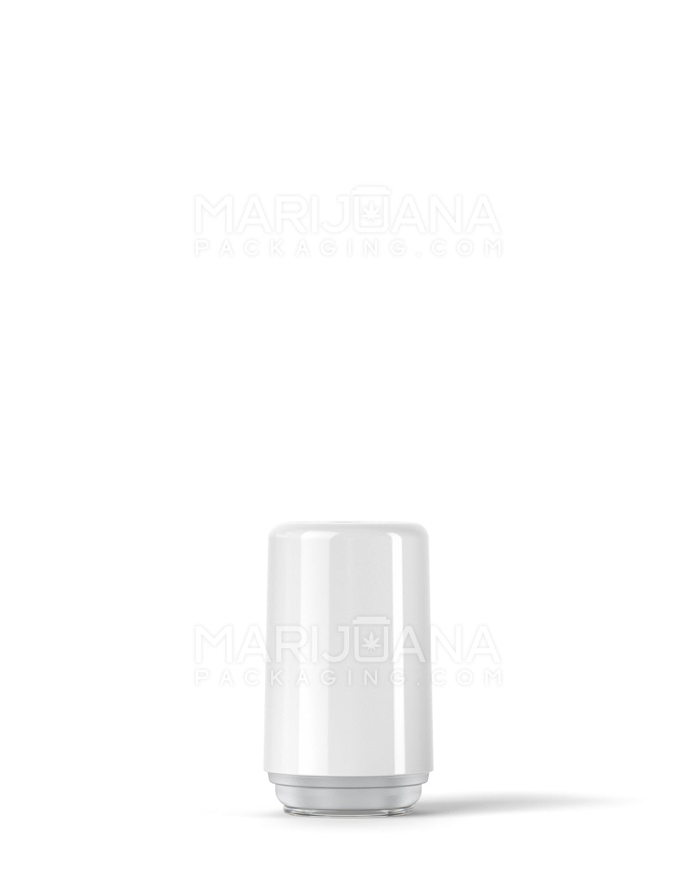 RAE Round Vape Mouthpiece for Hand Press Plastic Cartridges | White Plastic - Hand Press | Sample - 2