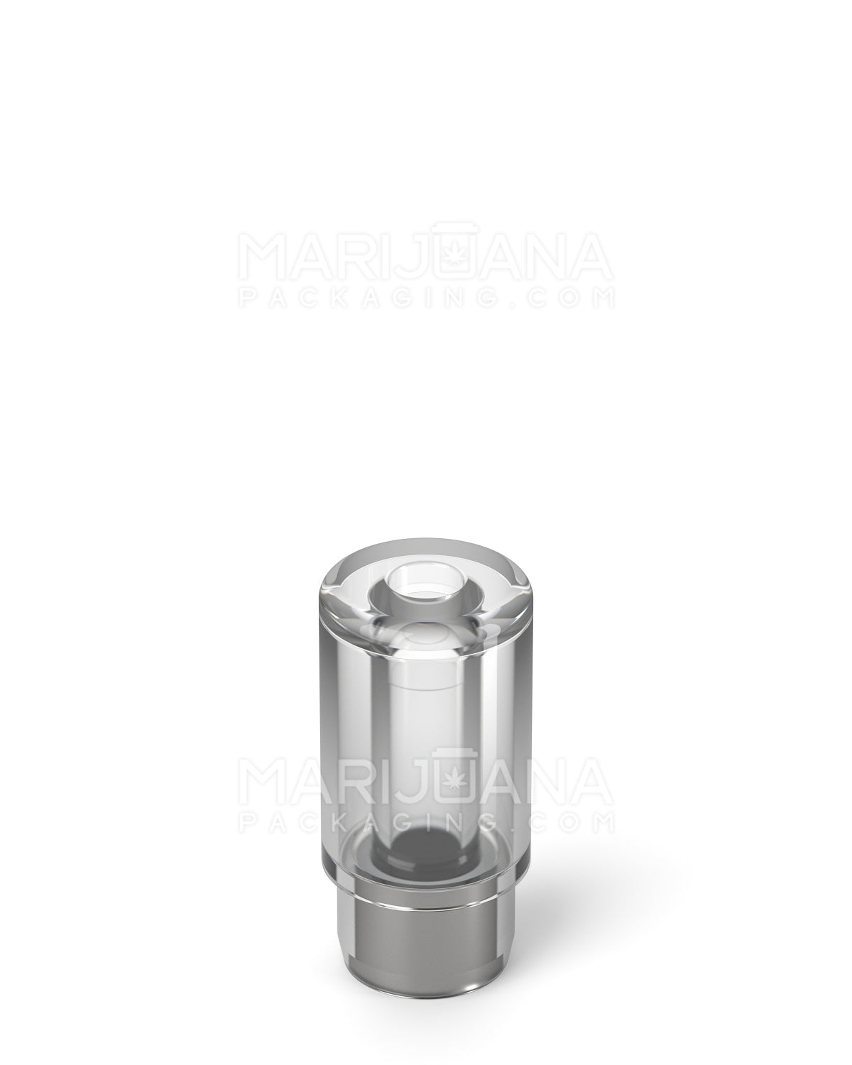 AVD | Round Vape Mouthpiece for Plastic Cartridges | Clear Plastic - Press On - 600 Count - 3