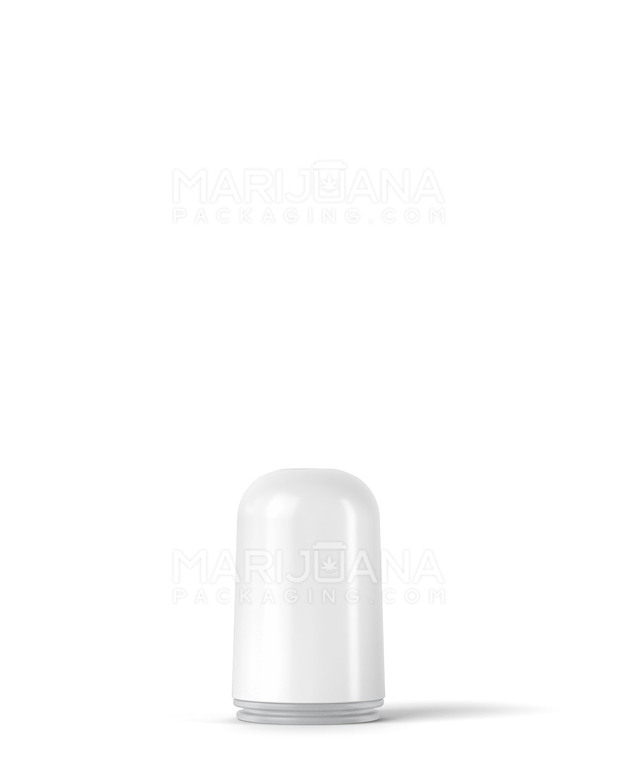 AVD | Round Vape Mouthpiece for Glass Cartridges | White Plastic - Screw On - 600 Count - 2