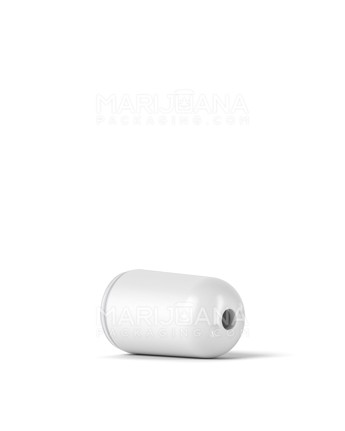 AVD | Round Vape Mouthpiece for Glass Cartridges | White Plastic - Screw On - 600 Count - 5