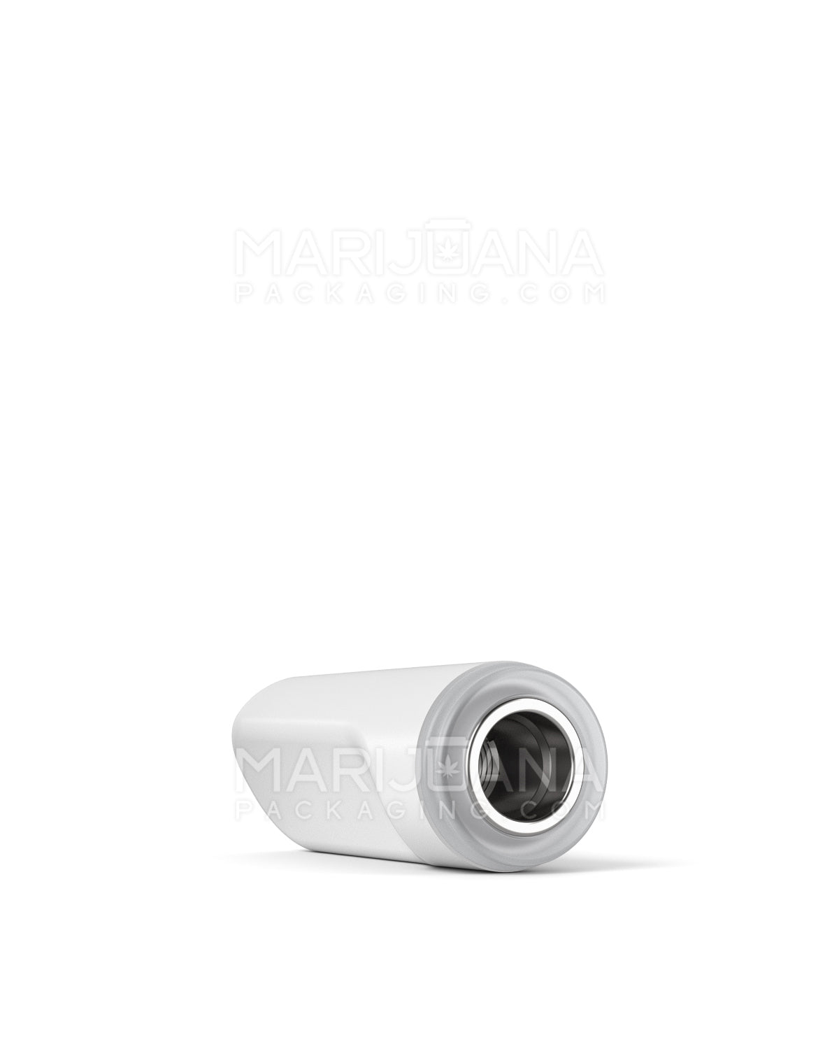AVD | Flat Vape Mouthpiece for Glass Cartridges | White Ceramic - Screw On - 600 Count - 6