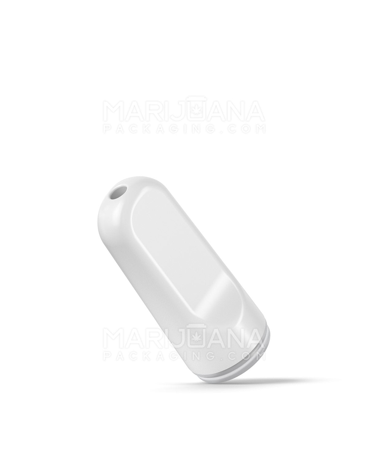 AVD | Flat Vape Mouthpiece for GoodCarts Glass Cartridges | White Ceramic - Screw On - 600 Count - 4