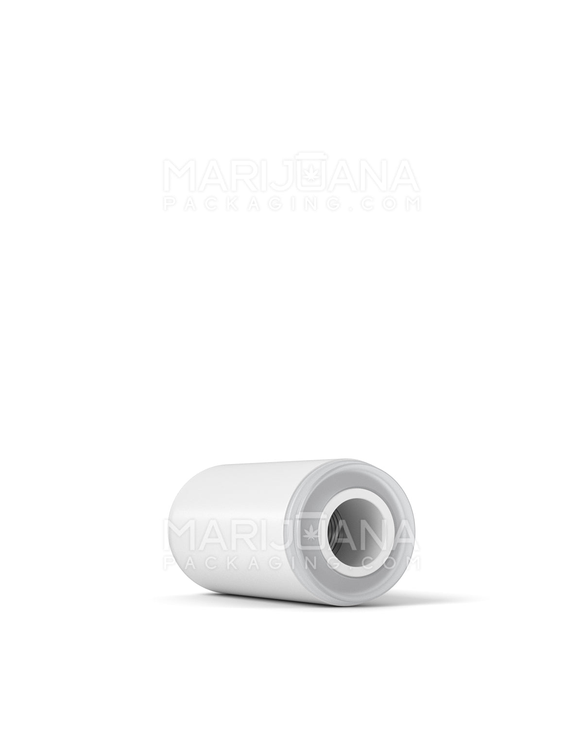 AVD | Bullet Vape Mouthpiece for Glass Cartridges | White Ceramic - Screw On - 600 Count - 6