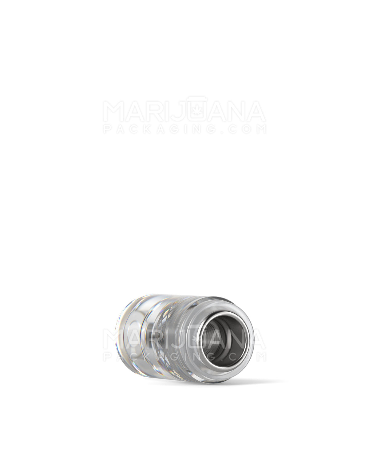 AVD | Barrel Vape Mouthpiece for Glass Cartridges | Clear Plastic - Screw On - 600 Count - 6