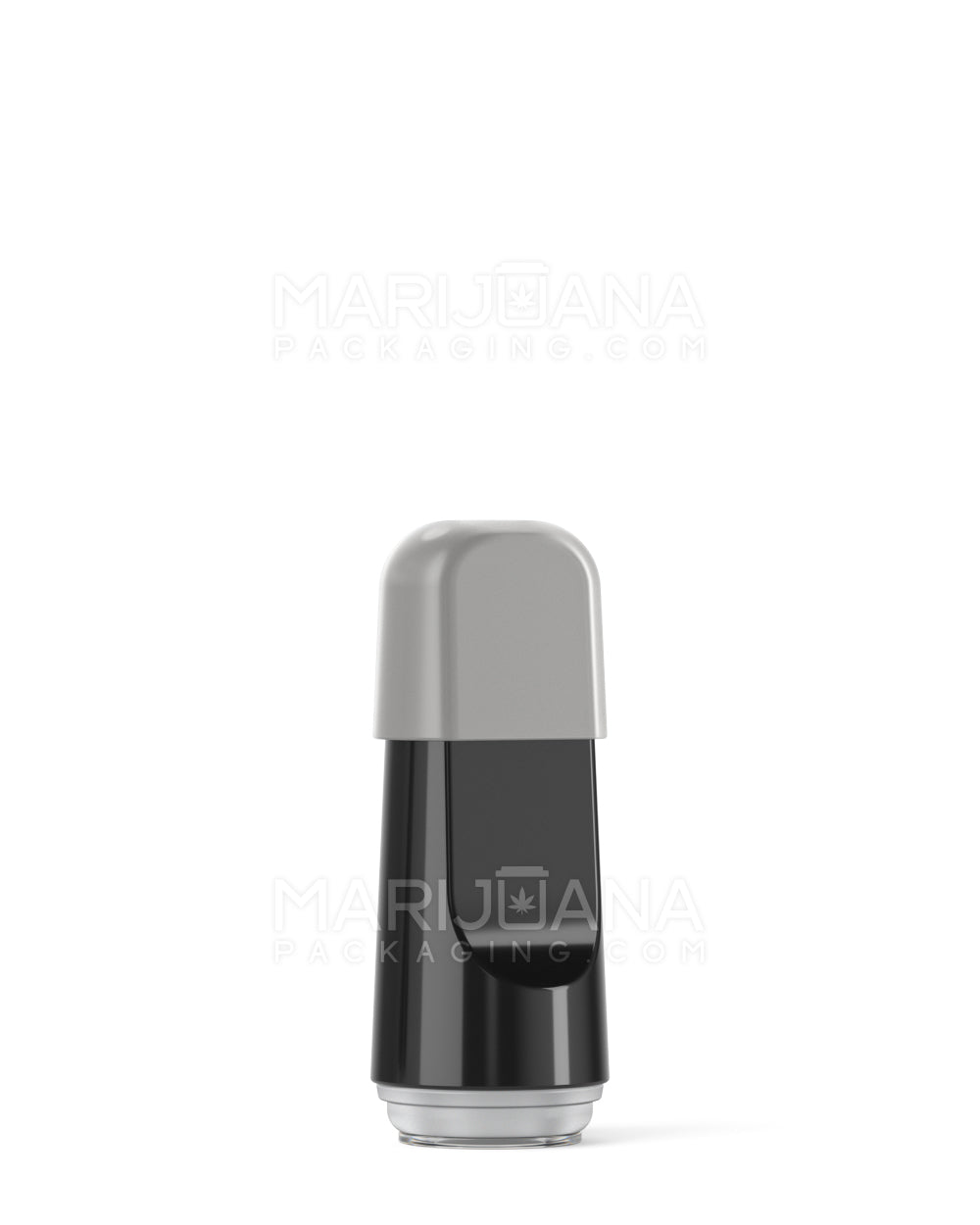 RAE | Flat Vape Mouthpiece for Hand Press Plastic Cartridges | Black Plastic - Hand Press - 400 Count - 7