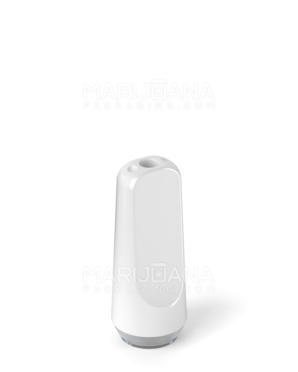 RAE | Flat Vape Mouthpiece for Hand Press Plastic Cartridges | White Plastic - Hand Press - 400 Count - 3