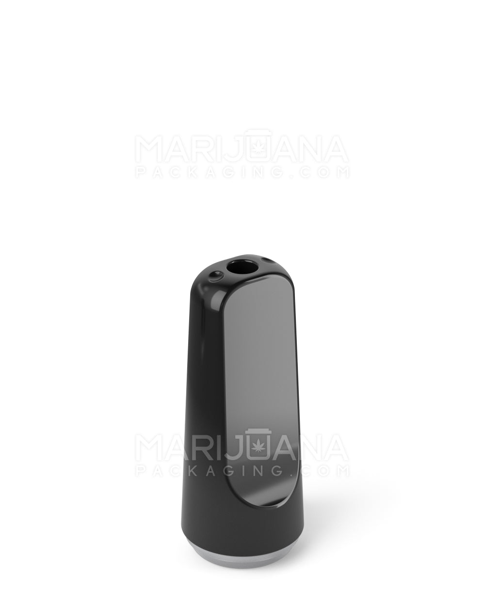RAE | Flat Vape Mouthpiece for Screw On Plastic Cartridges | Black Plastic - Screw On - 400 Count