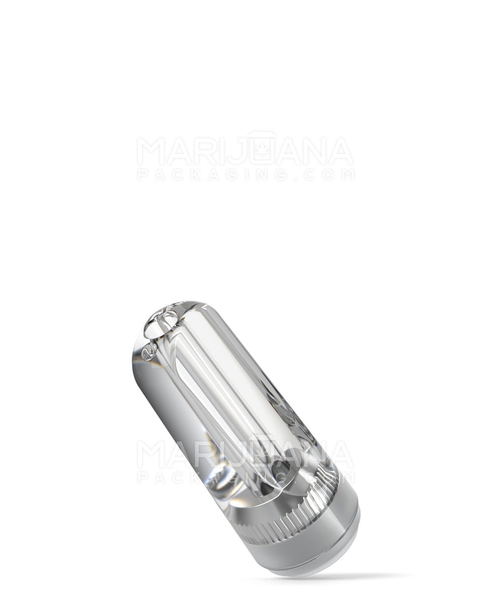 RAE | Flat Vape Mouthpiece for Screw On Plastic Cartridges | Clear Plastic - Screw On - 400 Count - 4