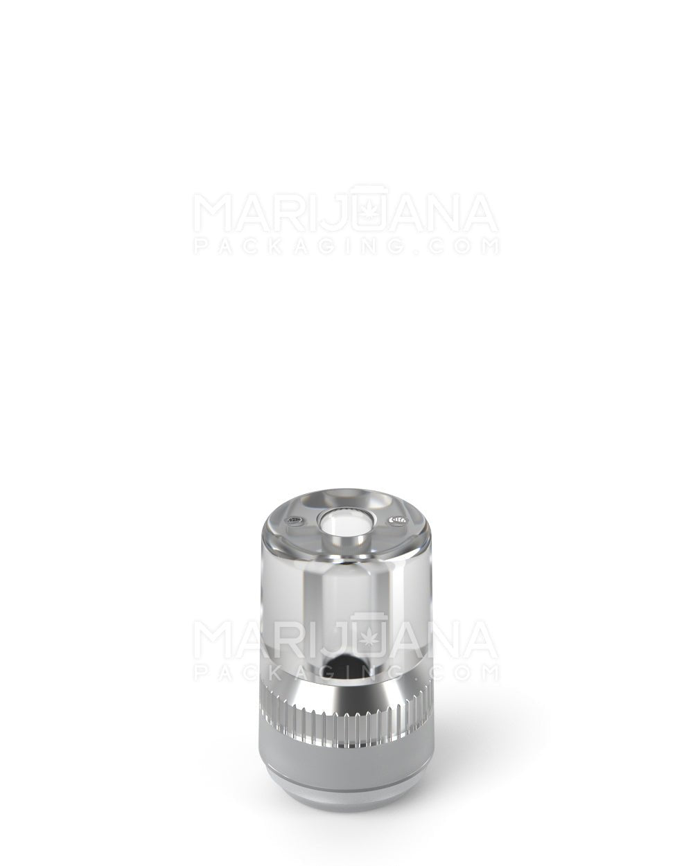 RAE | Round Vape Mouthpiece for Screw On Plastic Cartridges | Clear Plastic - Screw On - 400 Count - 3
