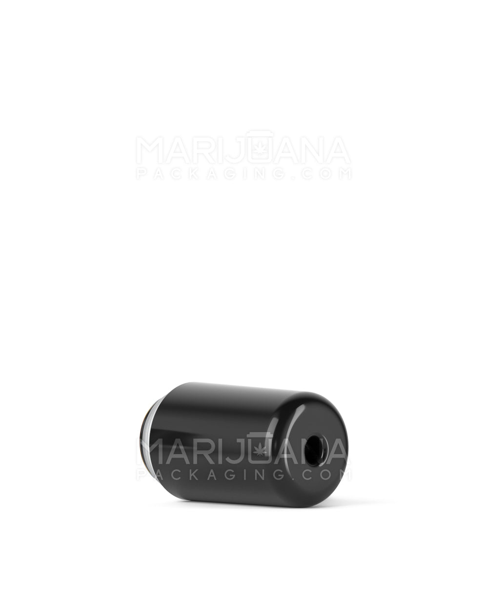 RAE | Round Vape Mouthpiece for Hand Press Ceramic Cartridges | Black Ceramic - Hand Press - 400 Count - 5