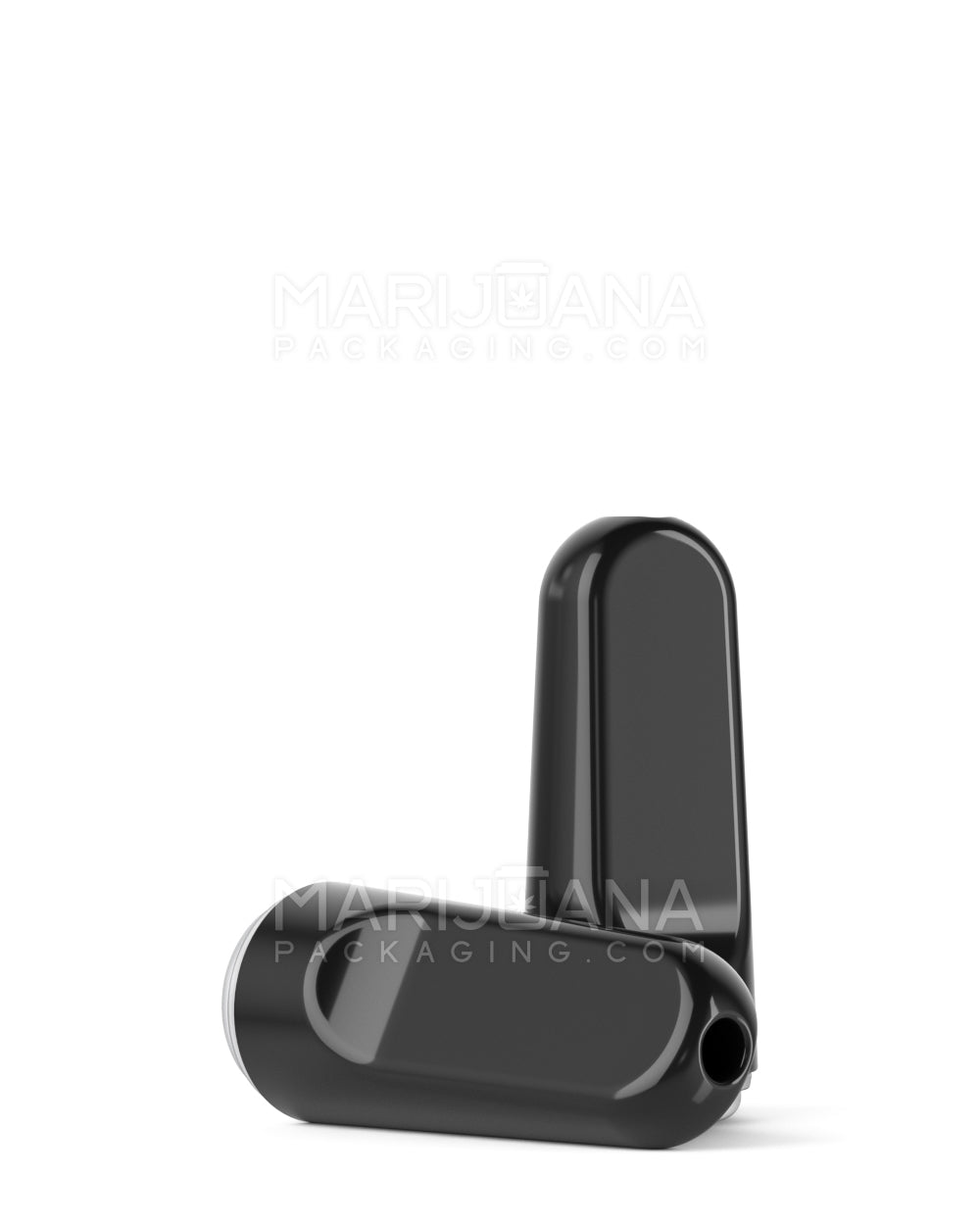 RAE Flat Vape Mouthpiece for Screw On Ceramic Cartridges | Black Ceramic - Screw On | Sample