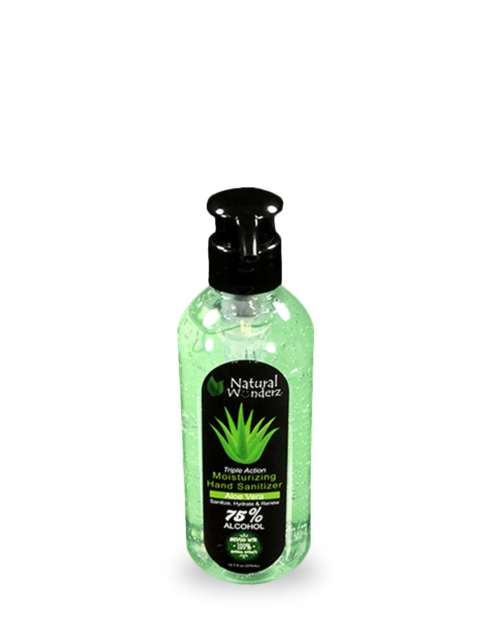 NATURAL WUNDERZ | Natural Extract Moisturizing Hand Sanitizer with Aloe Vera - 12oz - 2