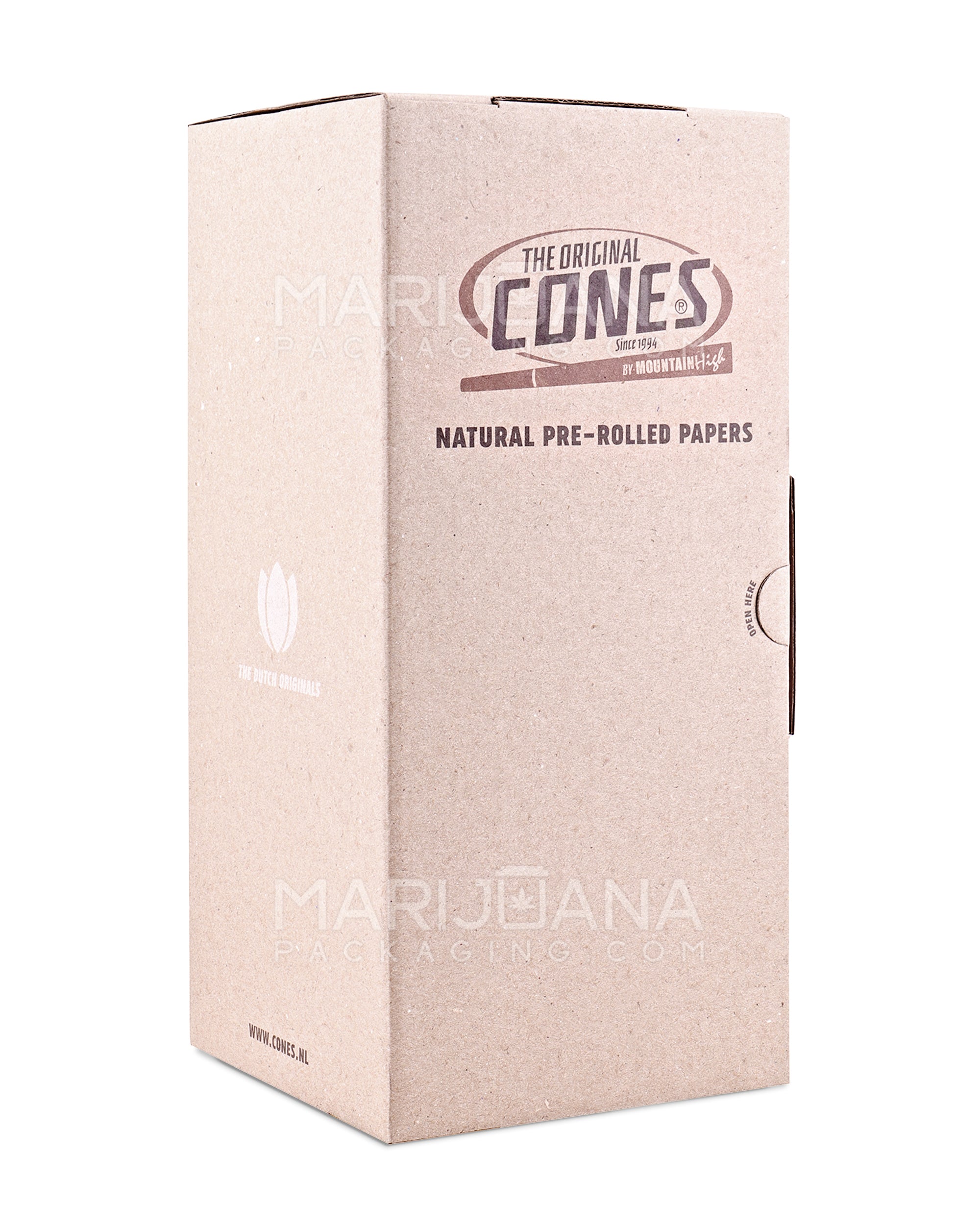 CONES | King Size Pre-Rolled Cones | 109mm - Unbleached Paper - 1000 Count