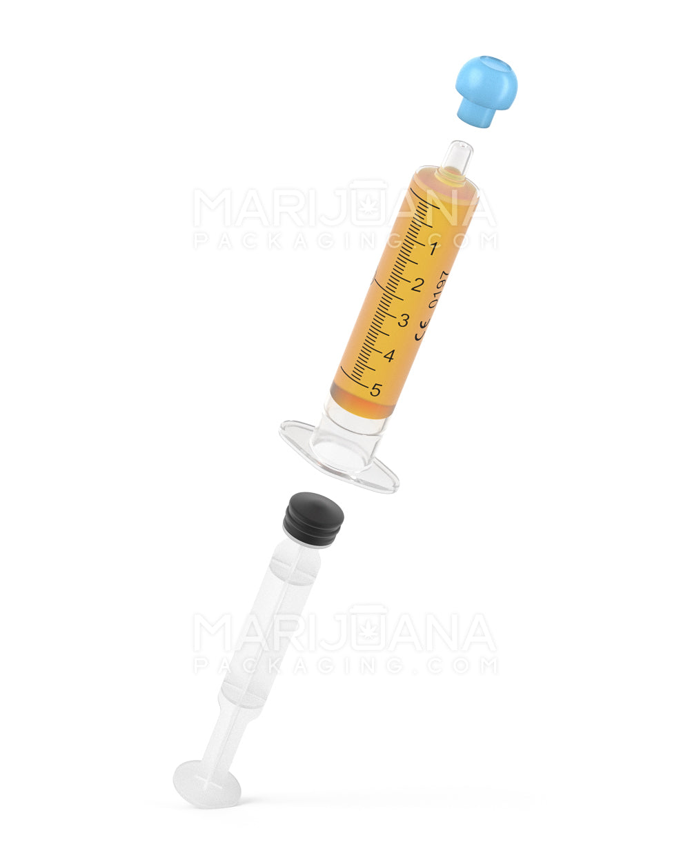 Plastic Oral Concentrate Syringes | 5mL - 1mL Increments - 100 Count - 7