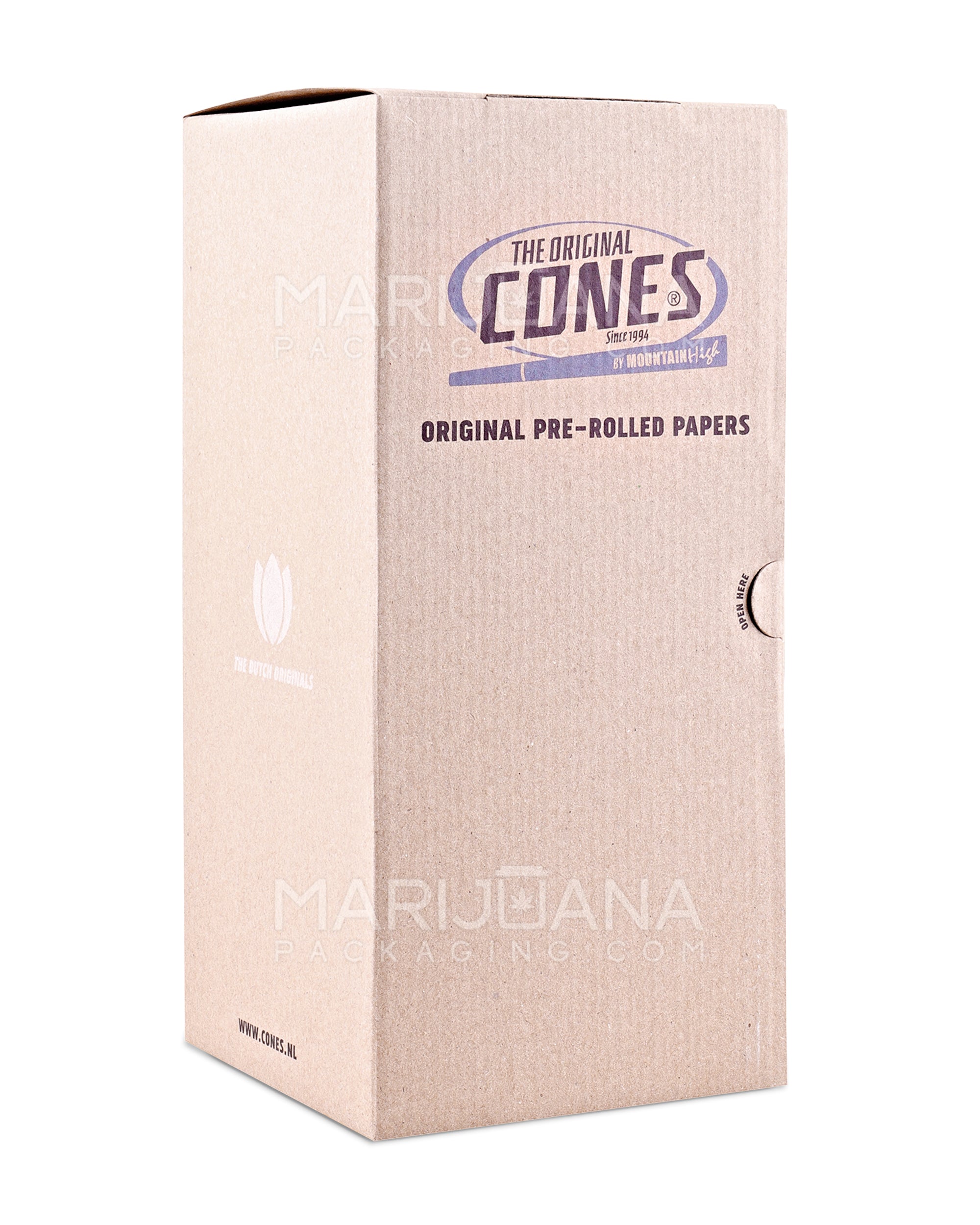 CONES | 1 1/4 Size Pre Rolled Cones | 84mm - Bleached Paper - 900 Count