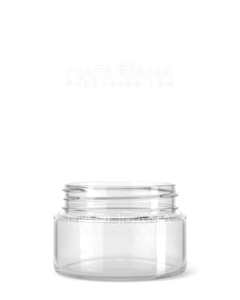 Straight Sided Clear Plastic Jars | 53mm - 2oz - 200 Count - 1