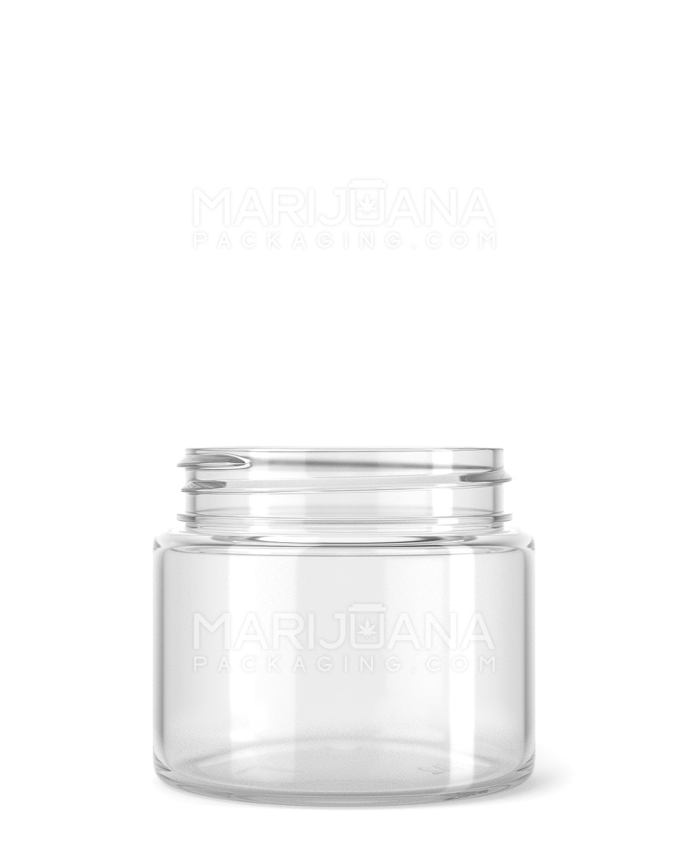 Straight Sided Clear Plastic Jars | 53mm - 3oz - 100 Count - 1