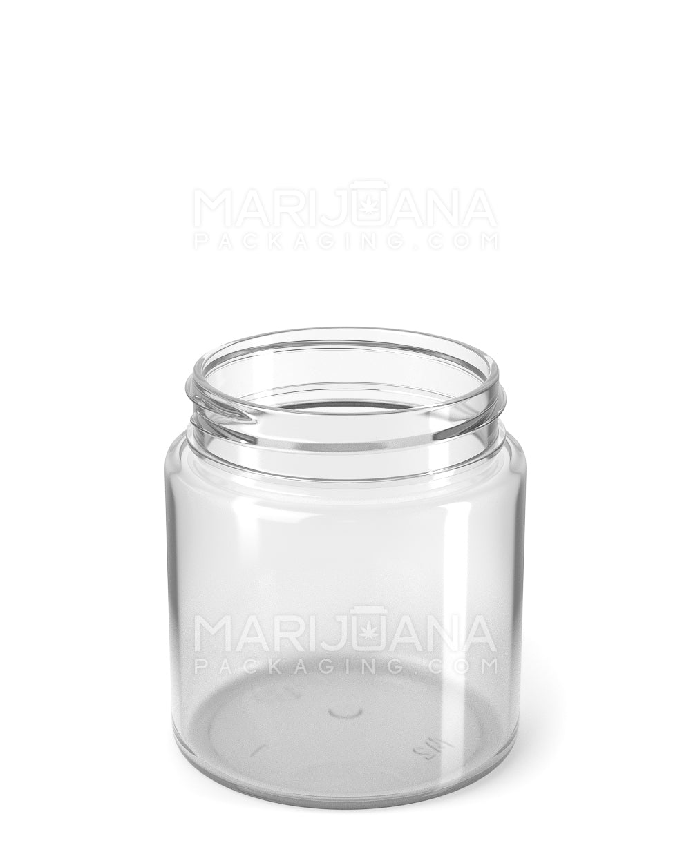 Straight Sided Clear Plastic Jars | 53mm - 4oz - 100 Count - 2