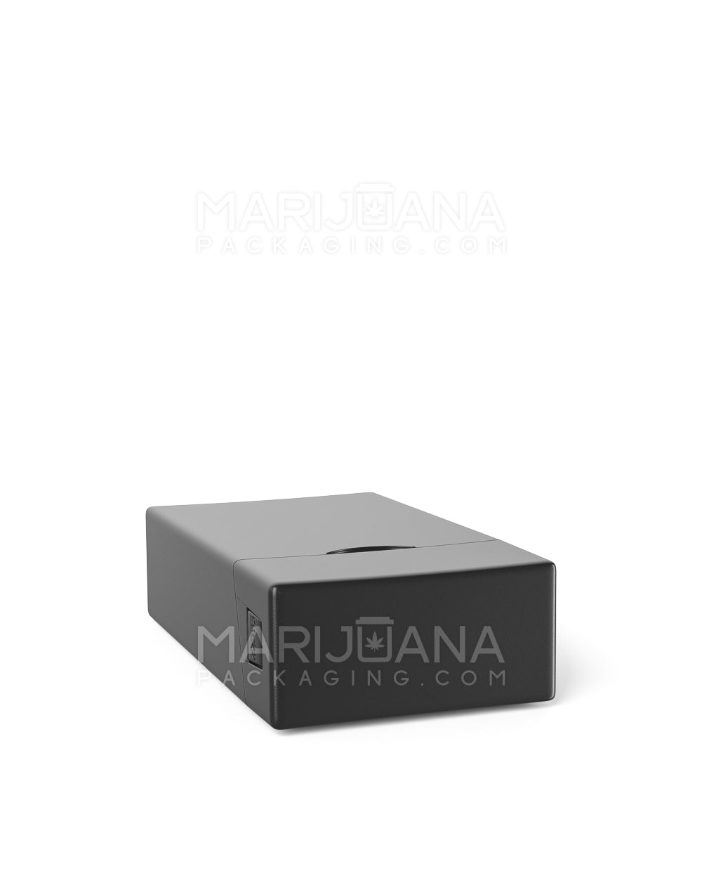 Child Resistant & Sustainable | 100% Biodegradable Pinch 'N Flip Edible & Pre-Roll Joint Case | 88mm x 49mm - Black  - 15