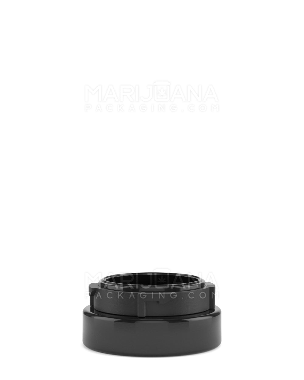Glossy Black Glass Concentrate Containers | Snap In - 5mL | Sample - 1