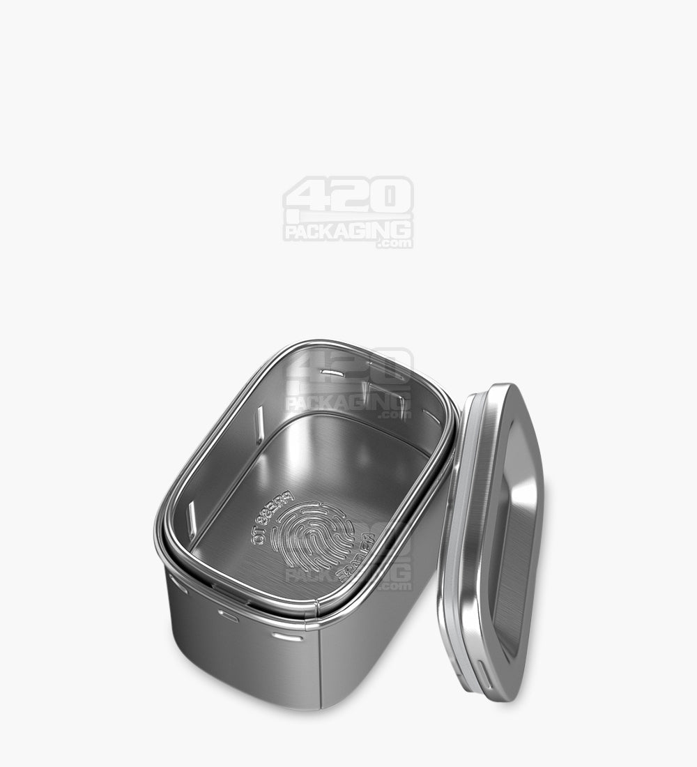 Child Resistant Small 1oz Pushtin Containers 250/Box - 6