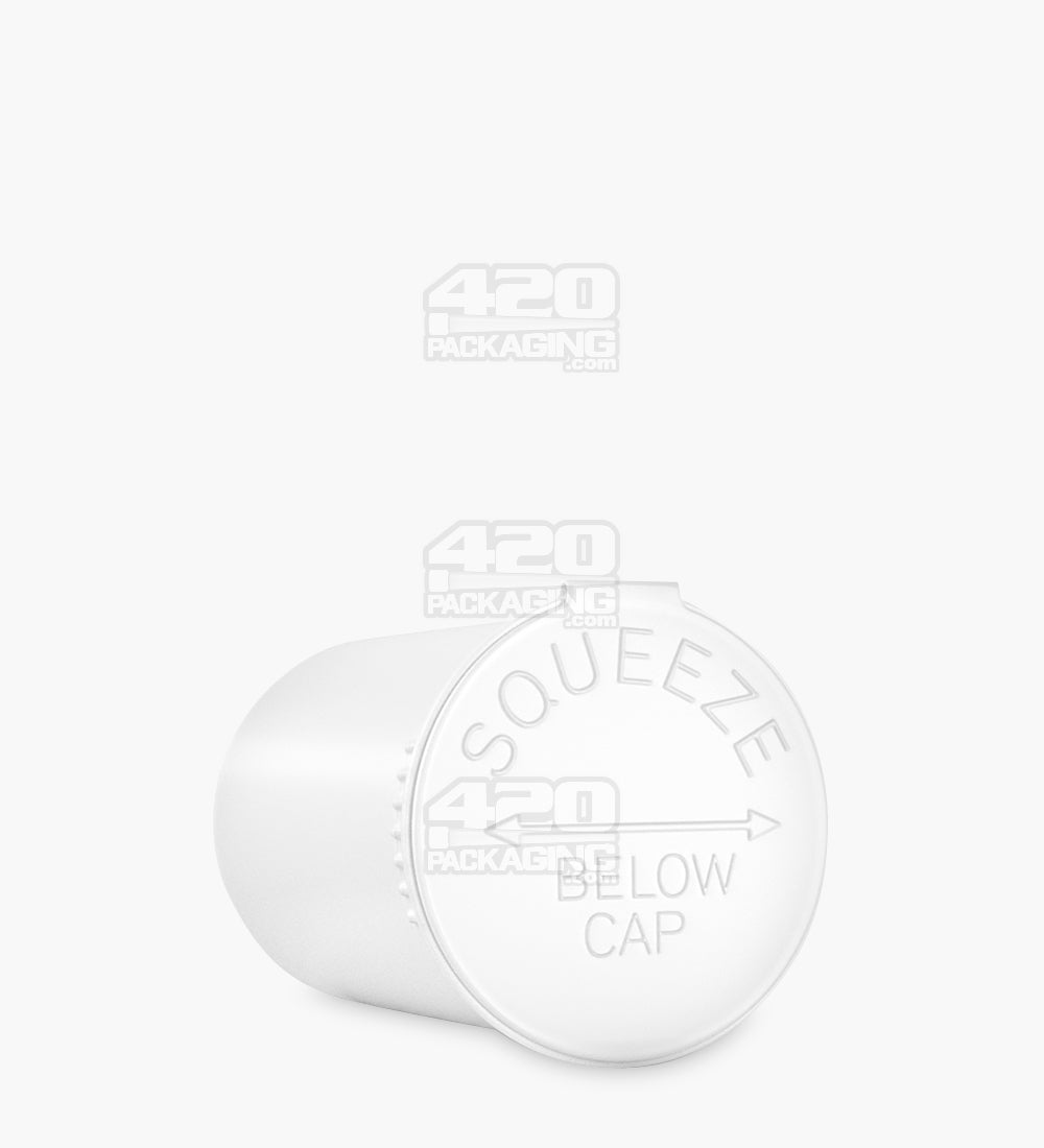 Child Resistant | Opaque White Pop Top Bottles | 30dr - 7g - 150 Count