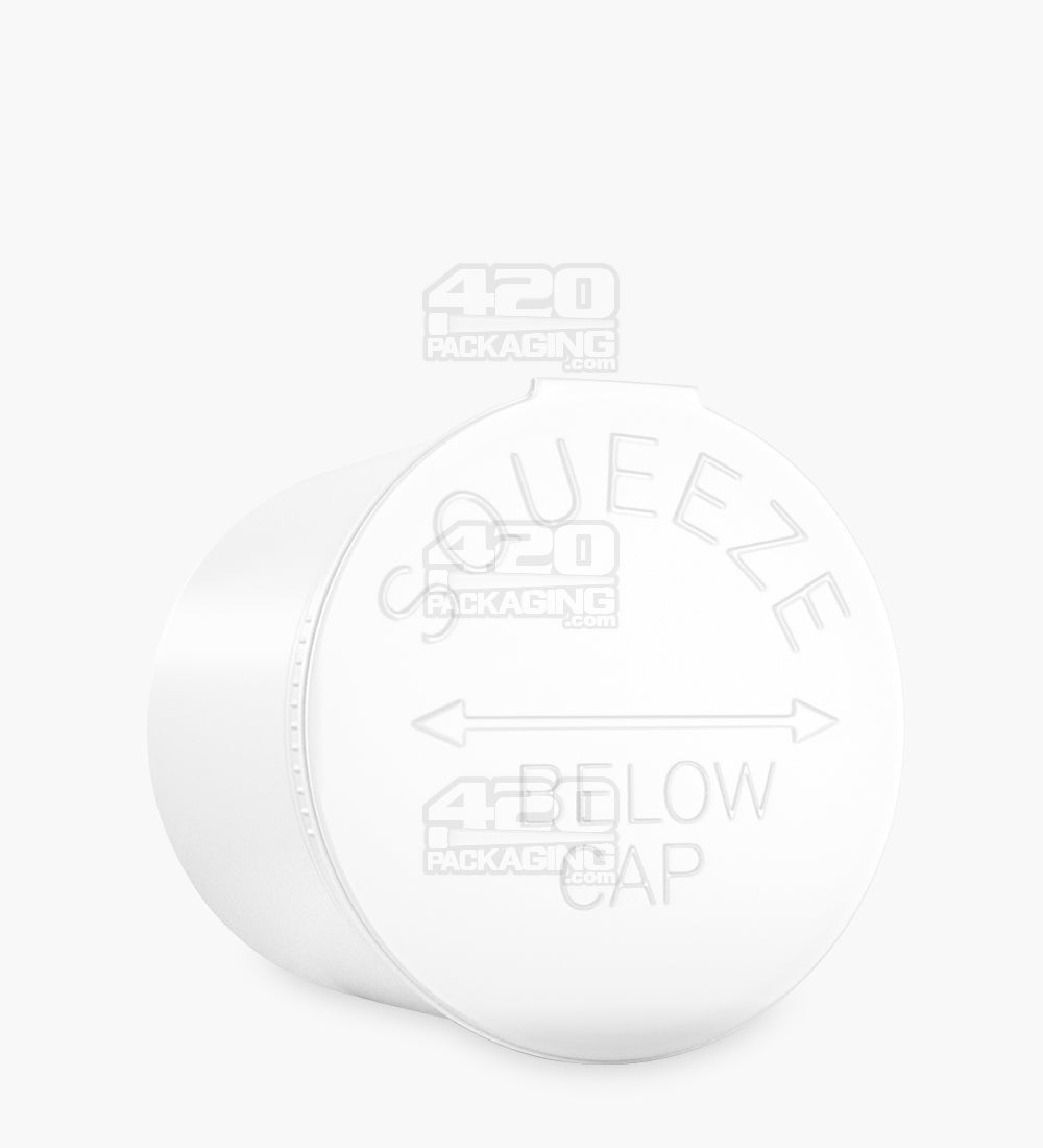 Child Resistant | Opaque White Pop Top Bottles | 90dr - 28g - 60 Count