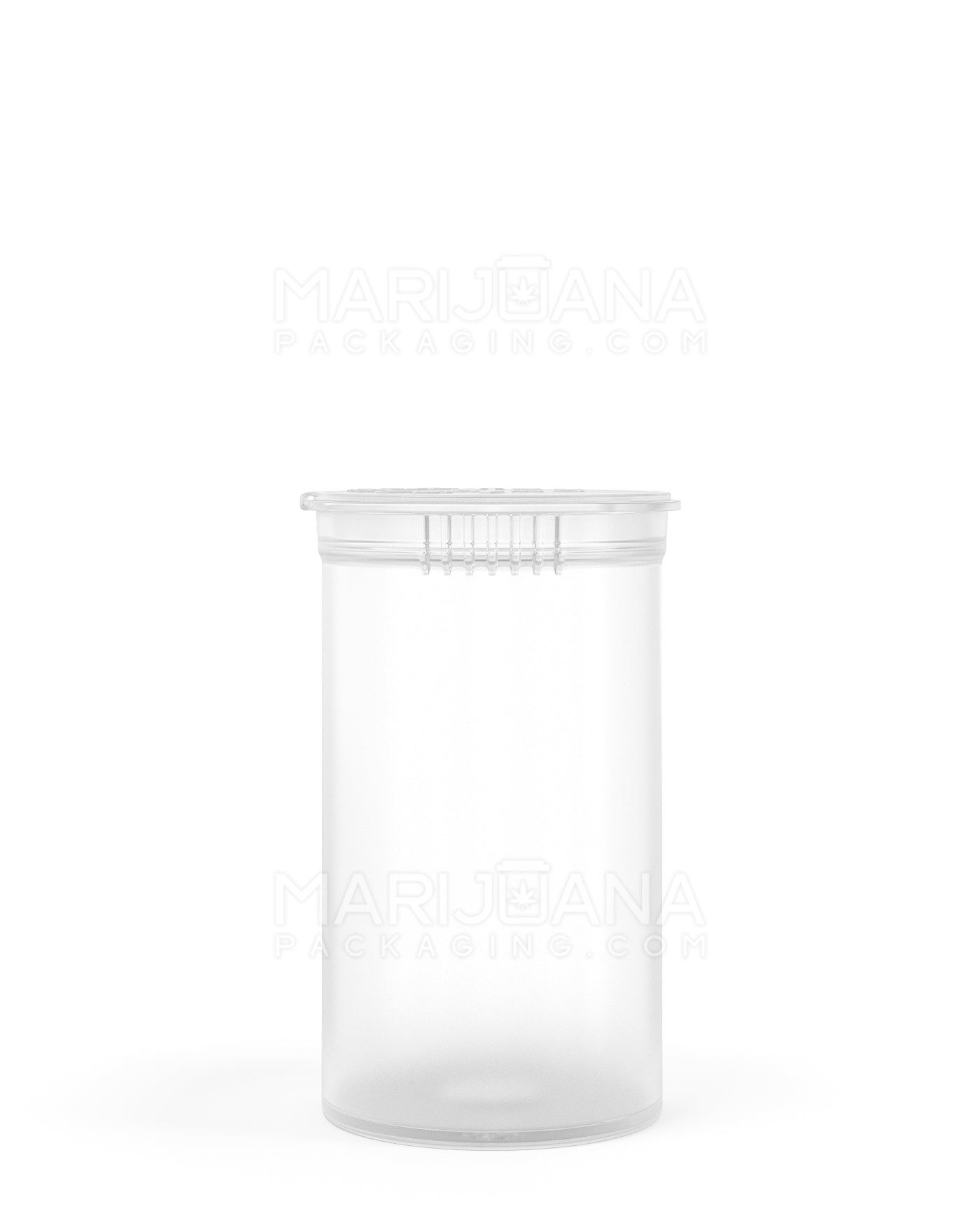 Child Resistant & Sustainable | 100% Biodegradable Clear Pop Top Bottles | 19dr - 3.5g - 225 Count - 2