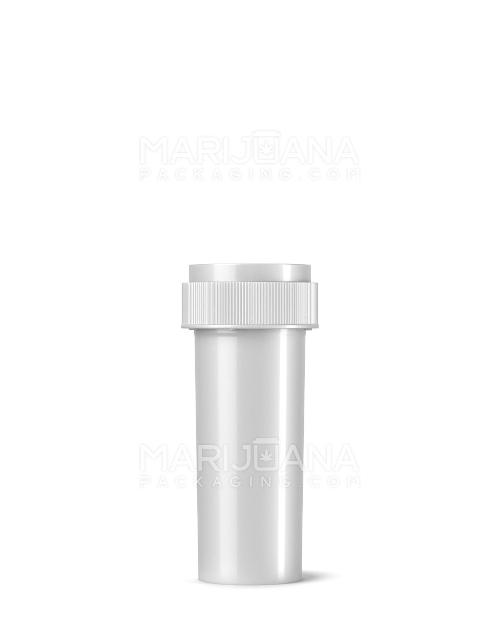 Child Resistant Opaque Silver Blank Reversible Cap Vials | 16dr - 3g | Sample - 1