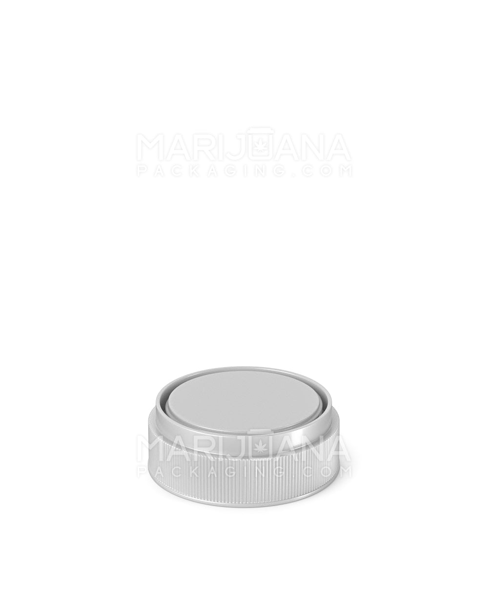Child Resistant | Opaque Silver Blank Reversible Cap Vials | 20dr - 3.5g - 240 Count - 13