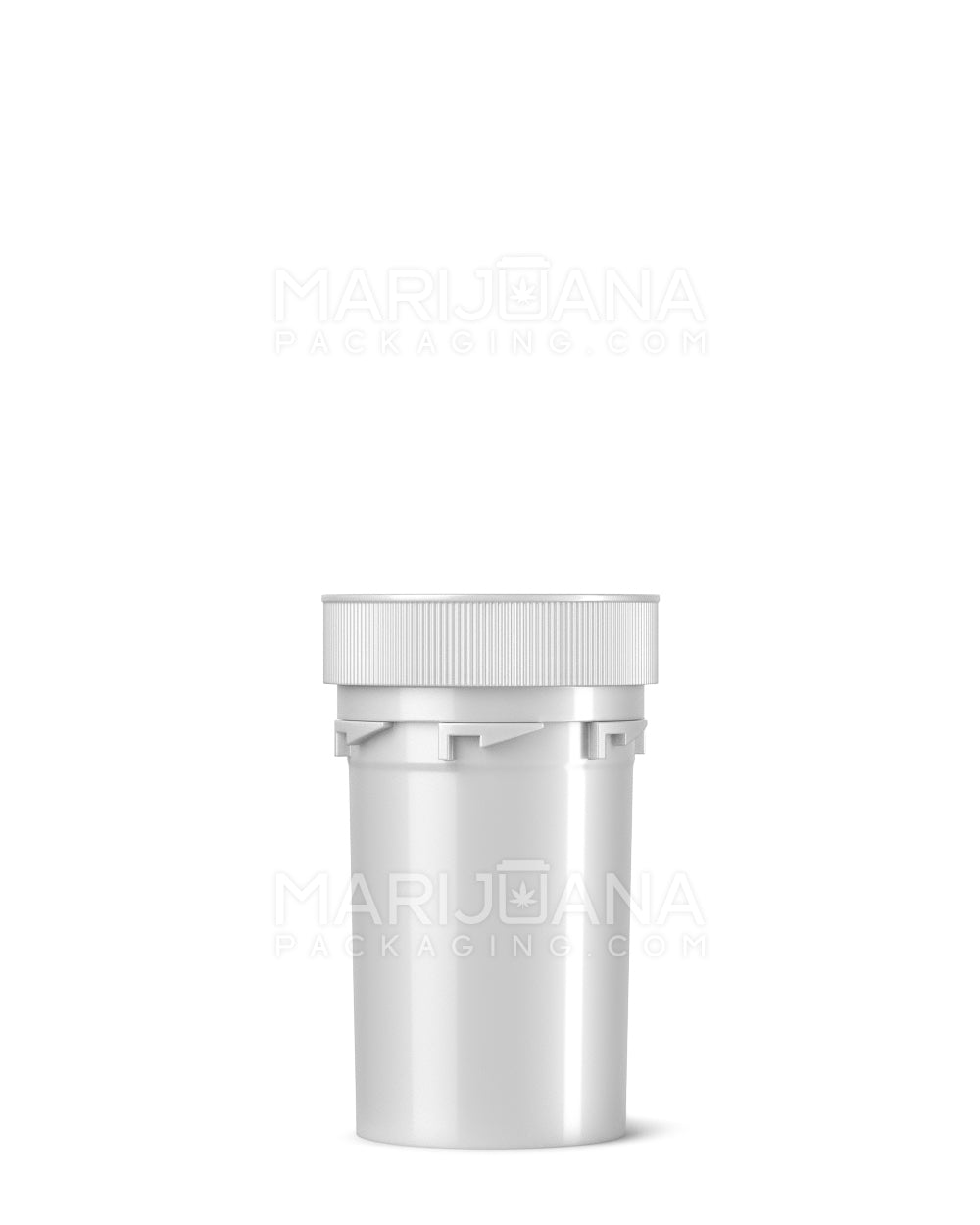 Child Resistant | Opaque Silver Blank Reversible Cap Vials | 20dr - 3.5g - 240 Count - 2