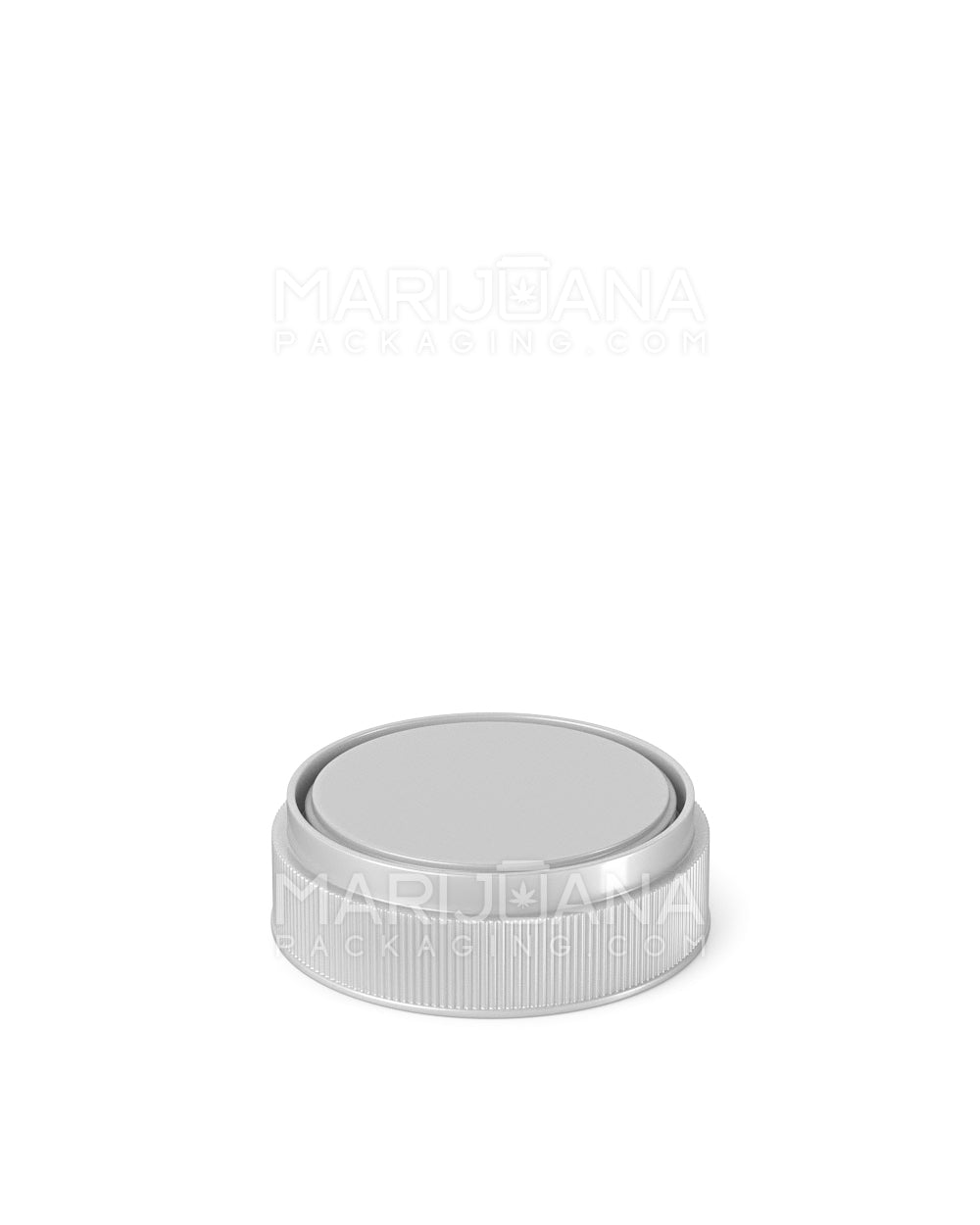 Child Resistant | Opaque Silver Blank Reversible Cap Vials | 40dr - 10g - 150 Count - 13