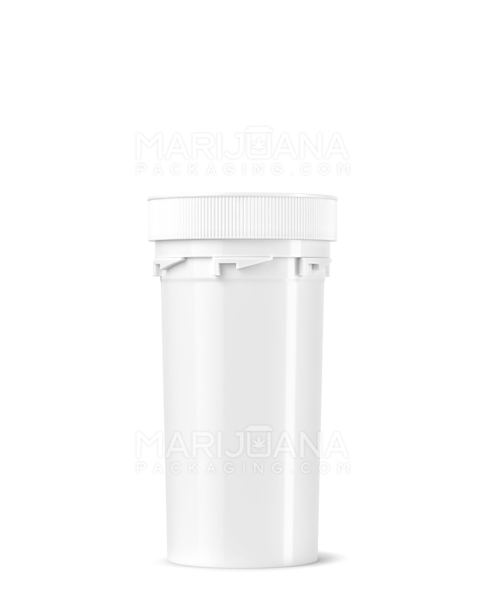 Child Resistant | Opaque White Reversible Cap Vials | 40dr - 10g - 150 Count - 2