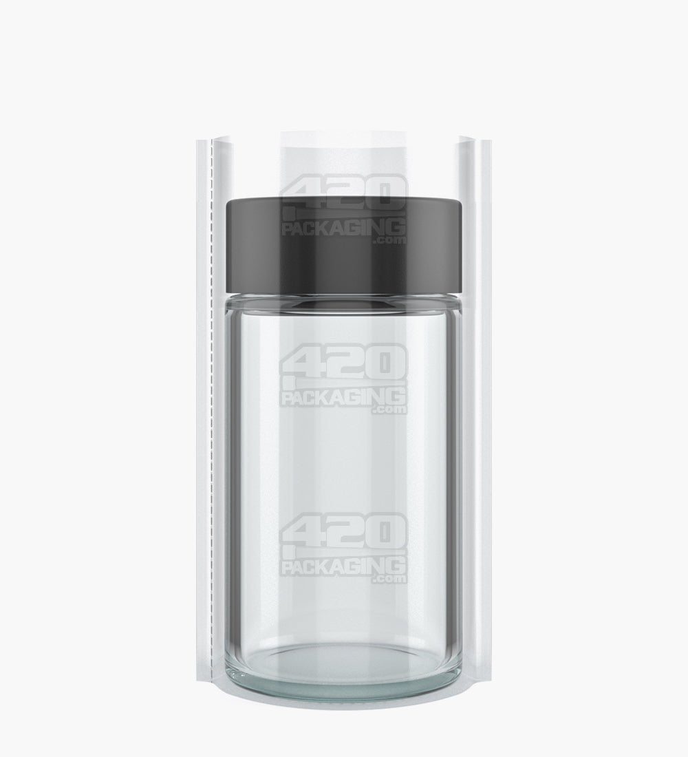 2oz Tamper Evident Heat Seal Plastic PVC Full Body Shrink Bands for Jars 1000/Box - 3