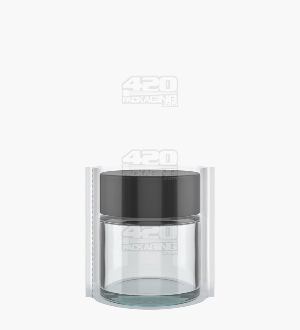 1oz Tamper Evident Heat Seal Plastic PVC Shrink Bands for Jars 1000/Box - 3