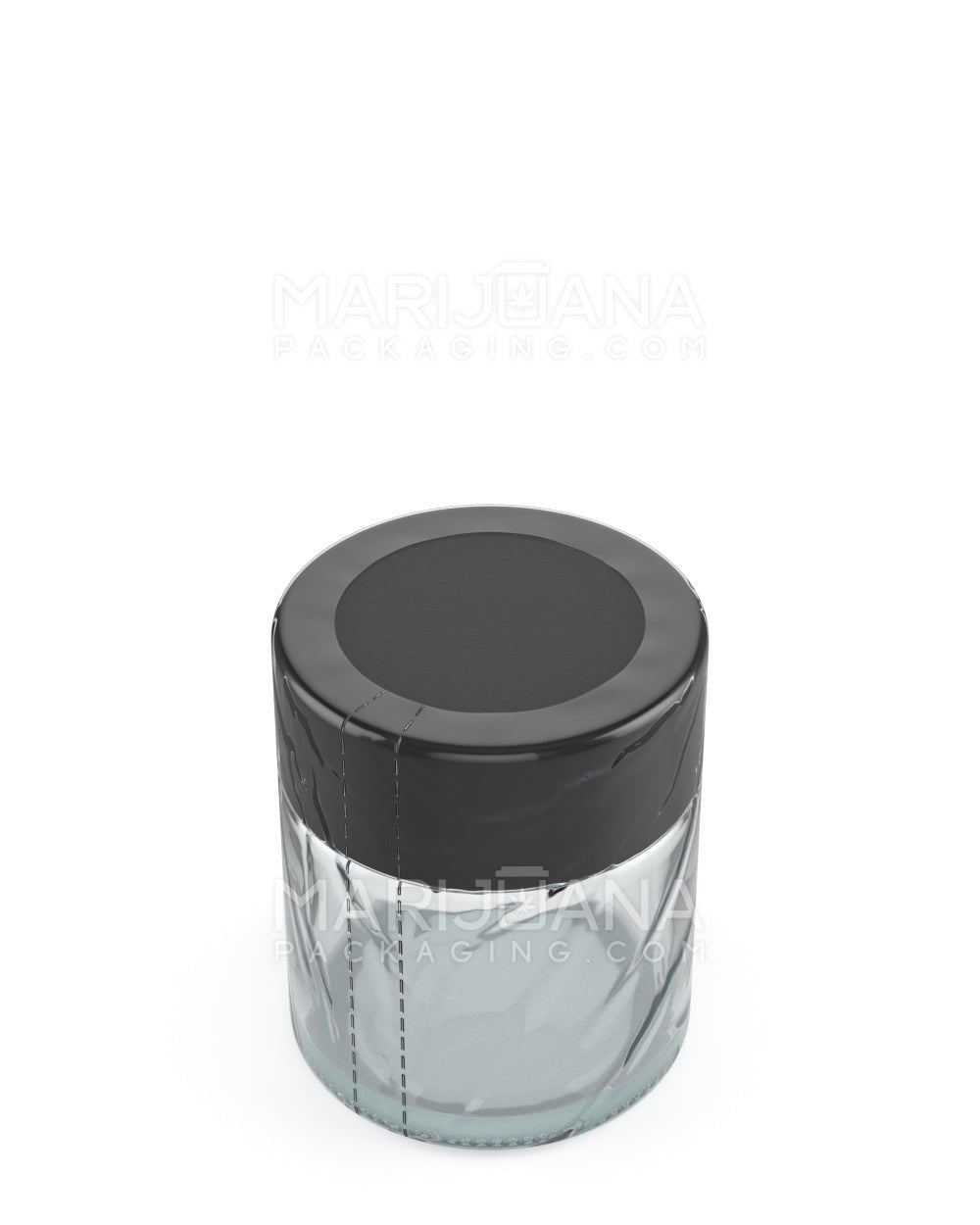 Tamper Evident | Heat Seal PVC Shrink Bands for Jars | 1oz - Clear Plastic - 1000 Count - 2