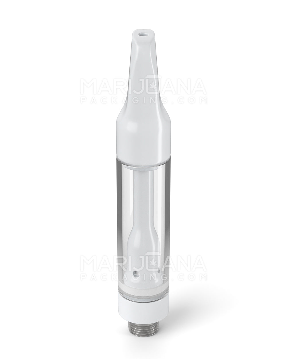 Ceramic Cartridge with White Ceramic Mouthpiece w/ 2mm Aperture | 1mL - Screw On | Sample - 4