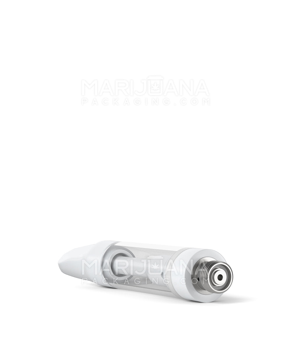 Ceramic Cartridge with White Ceramic Mouthpiece w/ 2mm Aperture | 1mL - Screw On | Sample - 6